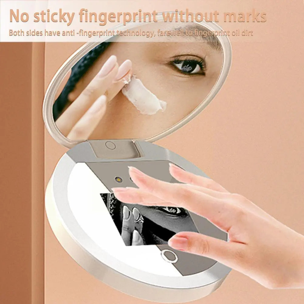 IllumiFold Portable LED Vanity Mirror